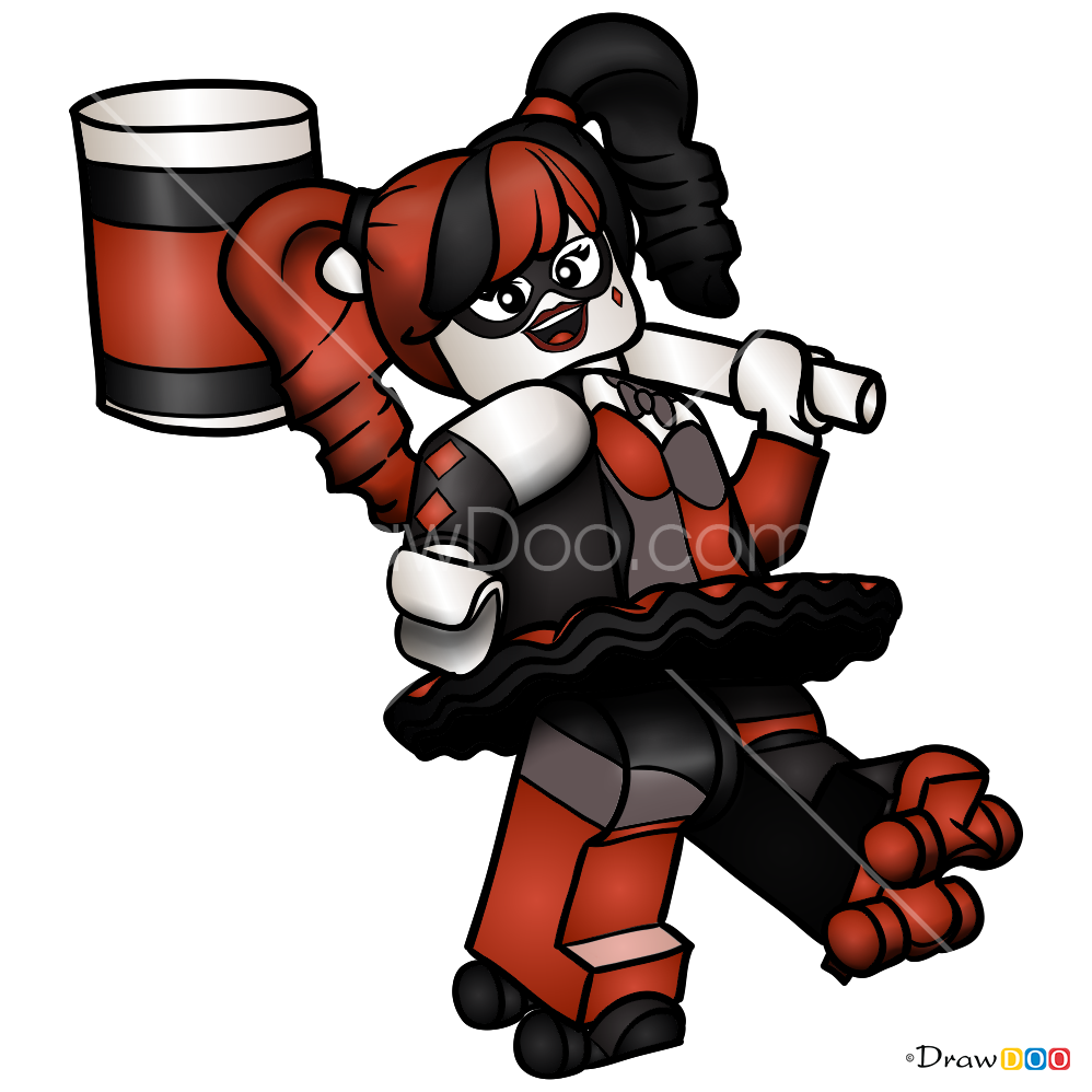 lego harley quinn icon